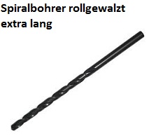 Ø9.00 Spiralbohrer Länge 175 mm